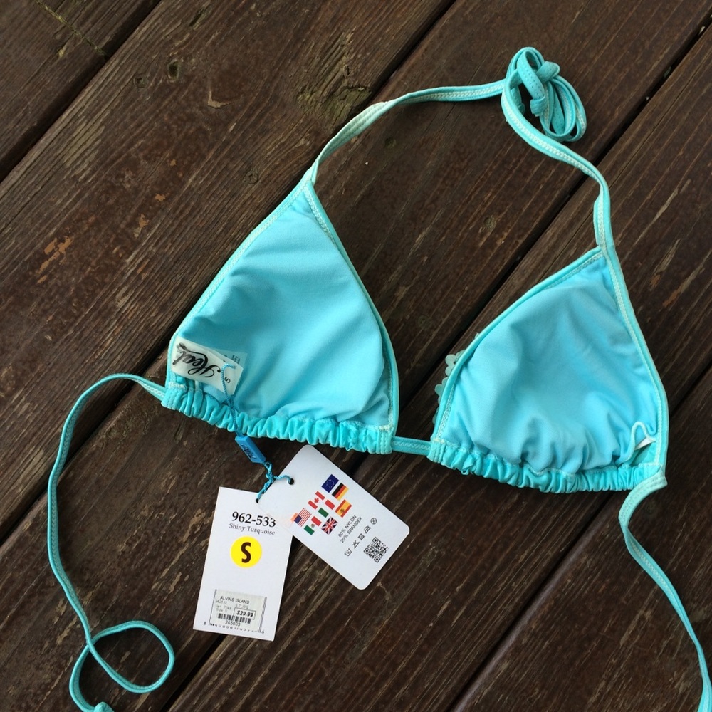 NWT—HEAT Ruffled String Bikini - Picture 3 of 4